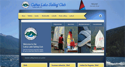 Desktop Screenshot of cultuslakesailing.com